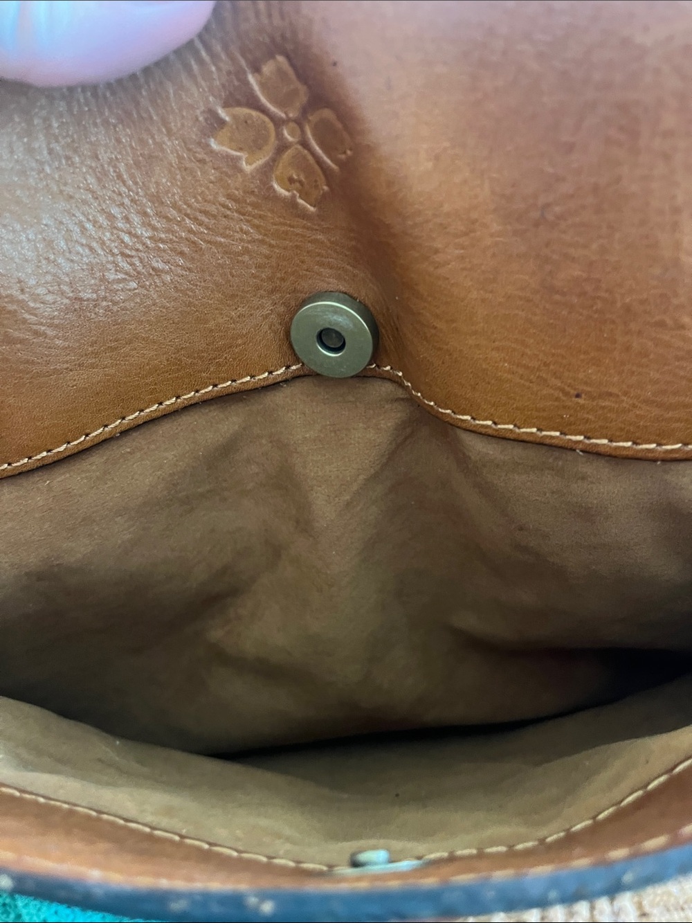 Patricia Nash Embossed Leather Poppy Tote Bag - Picture 13 of 13